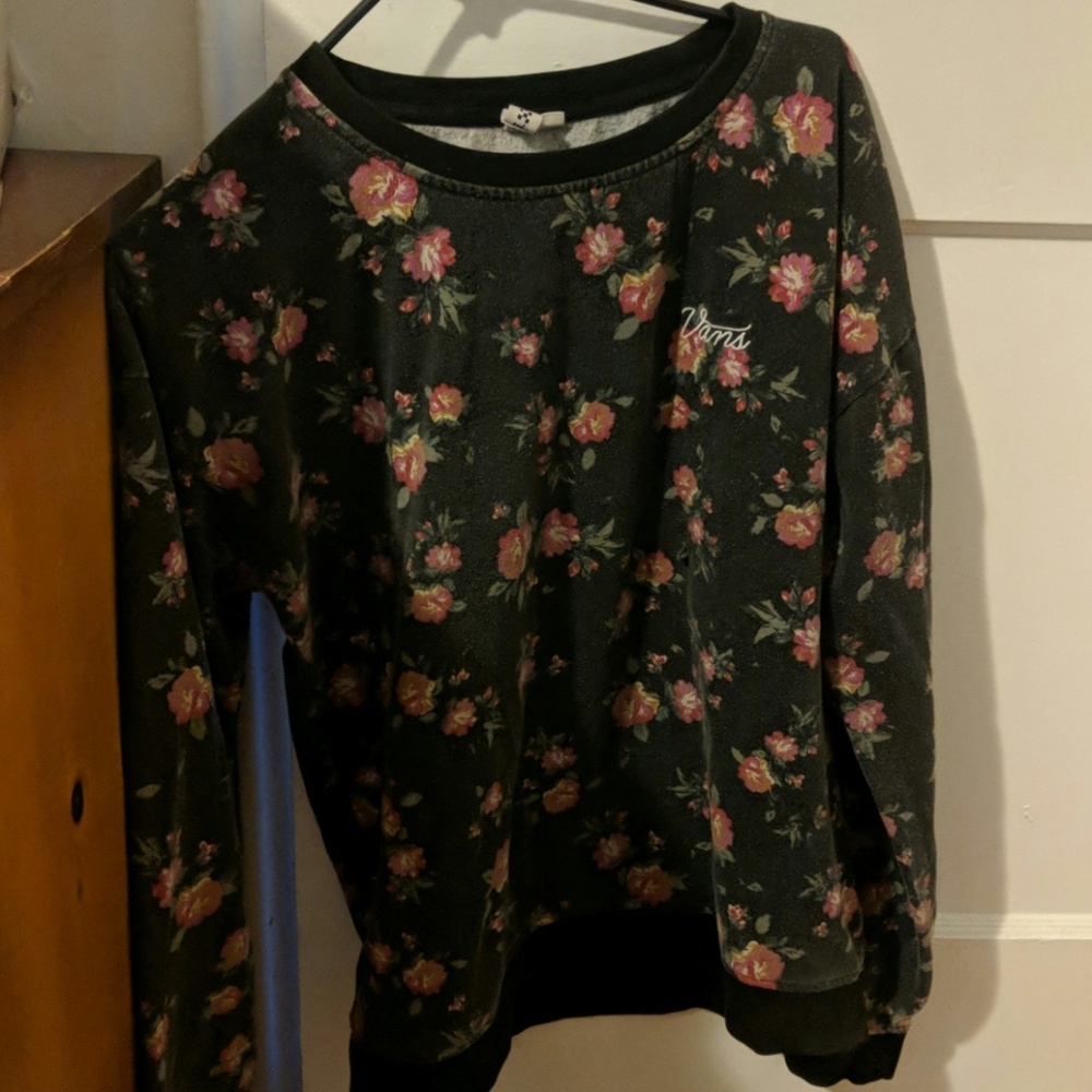 Vans Floral Crewneck Pullover XL
